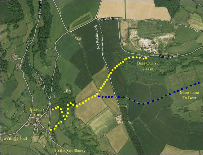 Footpath from Branscombe